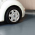 Coin Pattern Garage Flooring